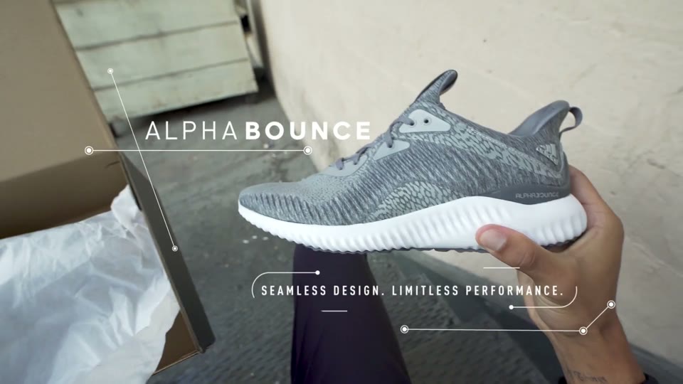 Adidas Alphabounce poster